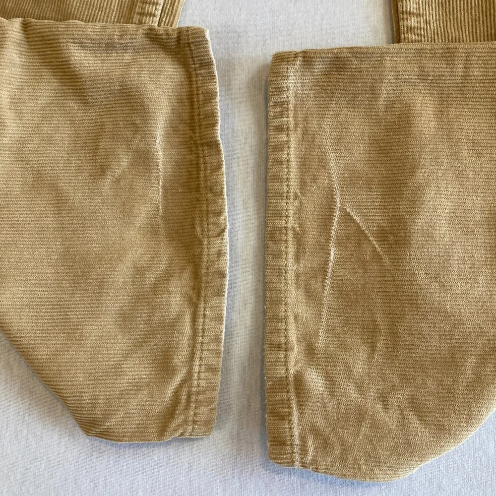 Polo Ralph Lauren Men 30x30 (Fit 29.5x29.5) Corduroy Pants Tan Straight Cotton
